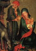 Rest on the Flight to Egypt, panel from Grabow Altarpiece g MASTER Bertram